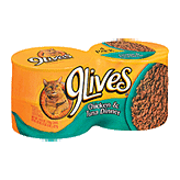 9 Lives  chicken & tuna dinner cat food, 4 5.5-ounce cans Left Picture